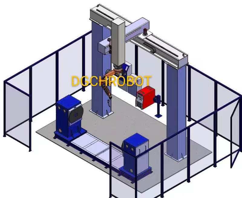 9轴联动焊接工作站